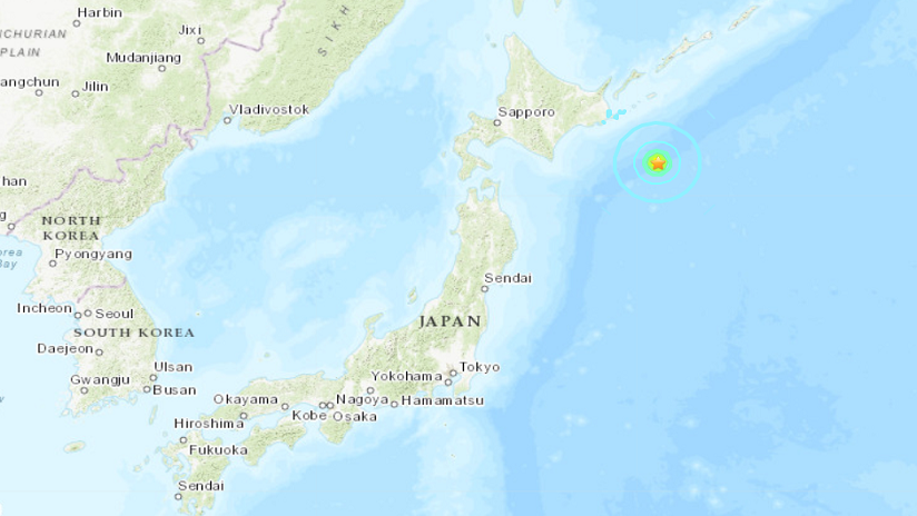 Un sismo de magnitud 6,0 se registra cerca de las costas de Japón