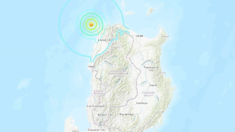 Un sismo de magnitud 5,6 sacude las costas de Filipinas