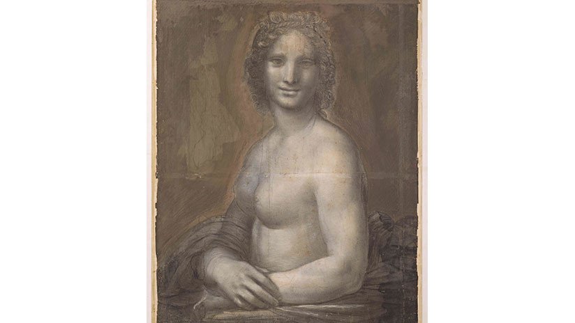 Expertos afirman que 'La Gioconda desnuda' podría ser un dibujo de Leonardo