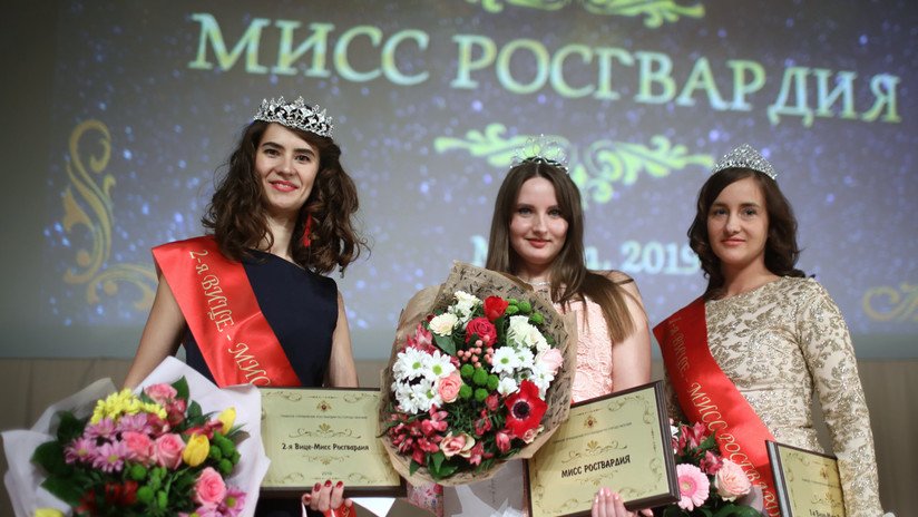 'Misses' de armas tomar: La Guardia Nacional rusa organiza su concurso de belleza