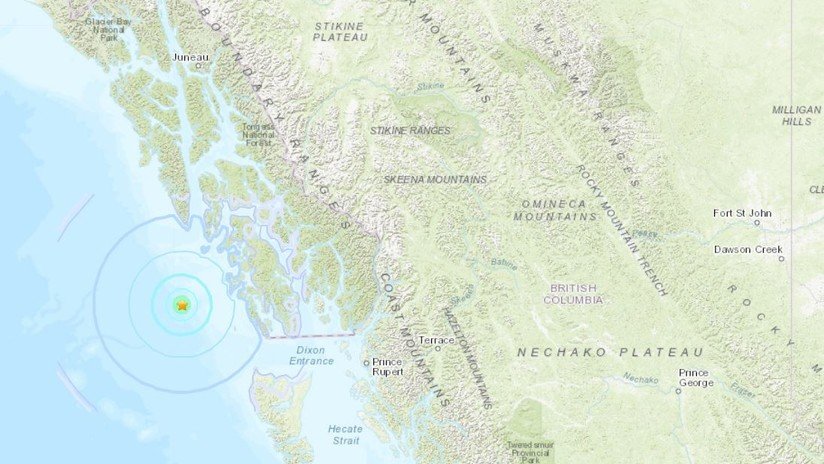 Un sismo de magnitud 5 afecta a la costa oeste de Alaska 