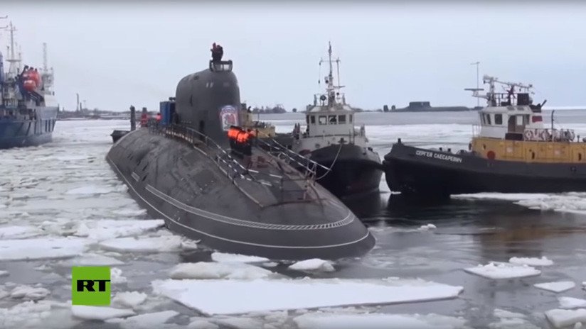 VIDEO: La Marina rusa muestra de cerca su submarino de propulsión nuclear más avanzado