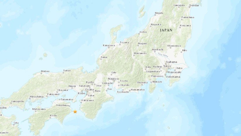 Un sismo de magnitud 5,2 se registra en el sudeste de Japón y se siente en la mitad del país