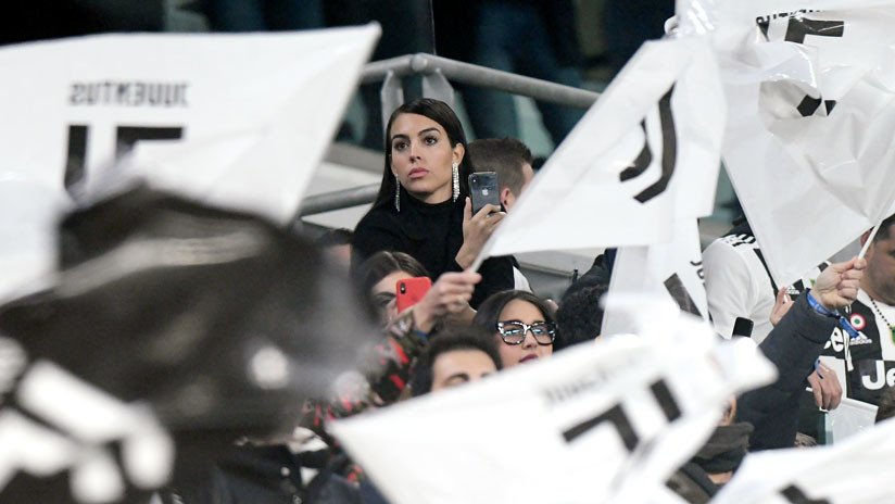 Georgina Rodríguez llora en la tribuna mientras Ronaldo anota su 'hat-trick' (VIDEO)