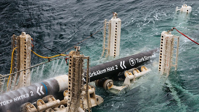 Turquía: Anuncian que han quedado unidos los tramos submarino y terrestre del gasoducto Turkish Stream