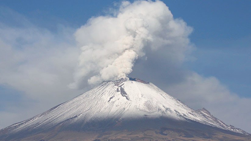 VIDEO: El volcán Popocatépetl tras una de sus mayores explosiones de los últimos años