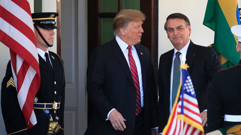 "Brasil encima de nada": Las redes se mofan del encuentro entre Trump y Bolsonaro 