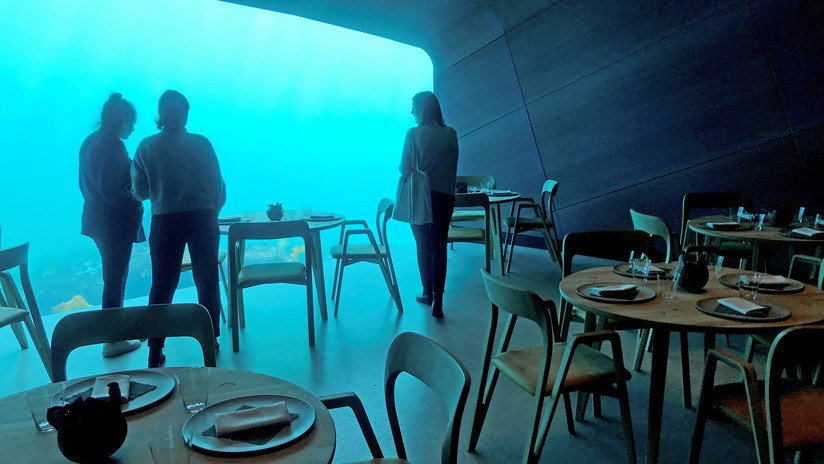 FOTOS: Abre en Noruega el primer restaurante submarino de Europa