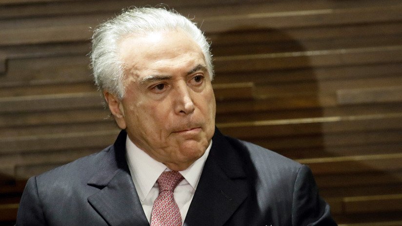 Detienen al expresidente de Brasil Michel Temer como presunto líder de "una organización criminal"