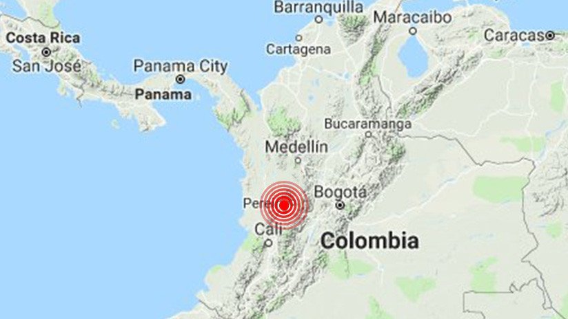 Un fuerte sismo de magnitud 6,0 sacude gran parte de Colombia