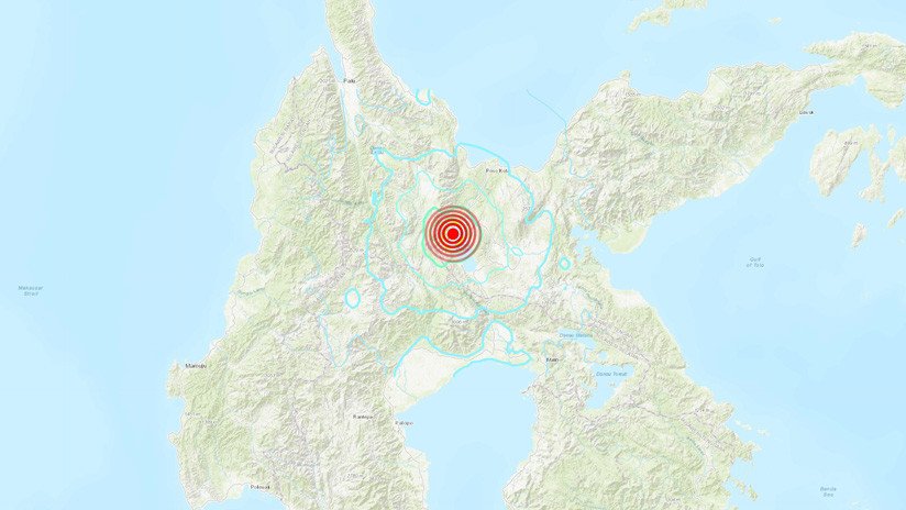 Un sismo de magnitud 5,4 sacude Indonesia 