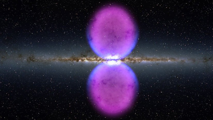 Dos misteriosas 'chimeneas' vinculan el centro de la Vía Láctea a superburbujas de rayos gamma