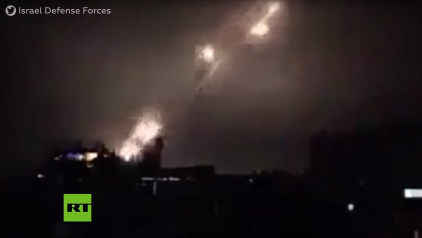 VIDEO: Momento exacto del ataque con cohetes desde Gaza a Israel