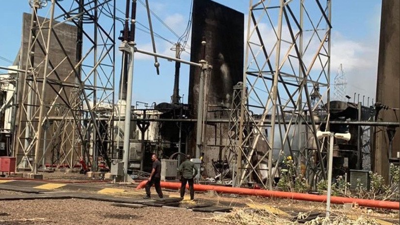 VIDEO, FOTOS: Primeras imágenes del incendio en la hidroeléctrica de Guri que ha provocado el apagón en Venezuela