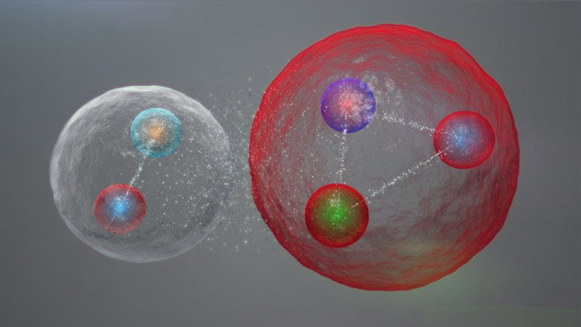 Descubren una nueva partícula inusual de tipo pentaquark gracias al Gran Colisionador de Hadrones 