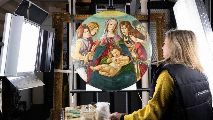 Descubren que una supuesta copia del cuadro 'Virgen de la granada' de Botticelli es original