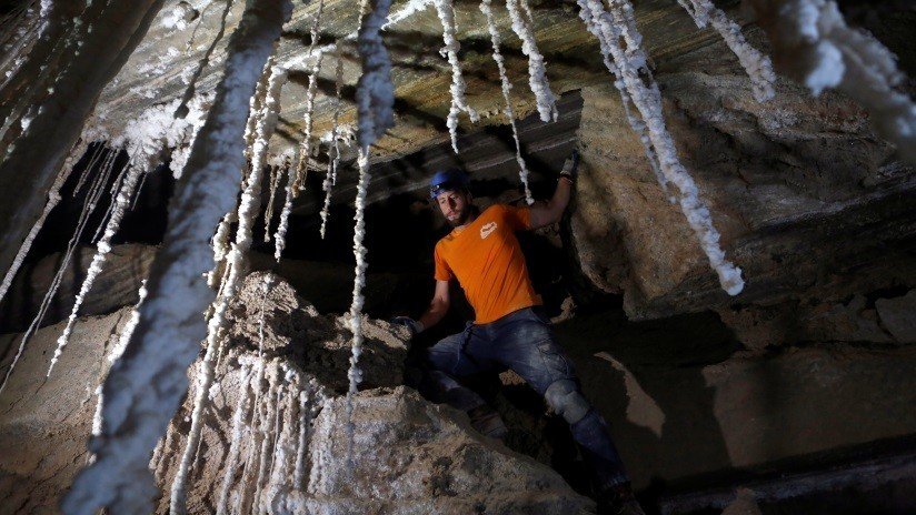 FOTOS: Descubren en Israel la cueva de sal más larga del mundo cerca de donde la mujer de Lot se convirtió en estatua