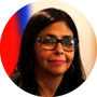 Delcy Rodríguez, vicepresidenta ejecutiva de Venezuela
