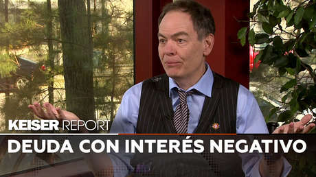 "Los bancos están agonizando, pero en lugar de dejarlos morir se les está ayudando con intereses bajos" (Keiser Report 1359)  