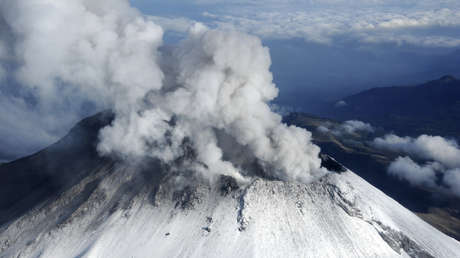 México: El volcán Popocatépetl registra una nueva explosión con "contenido alto de ceniza"