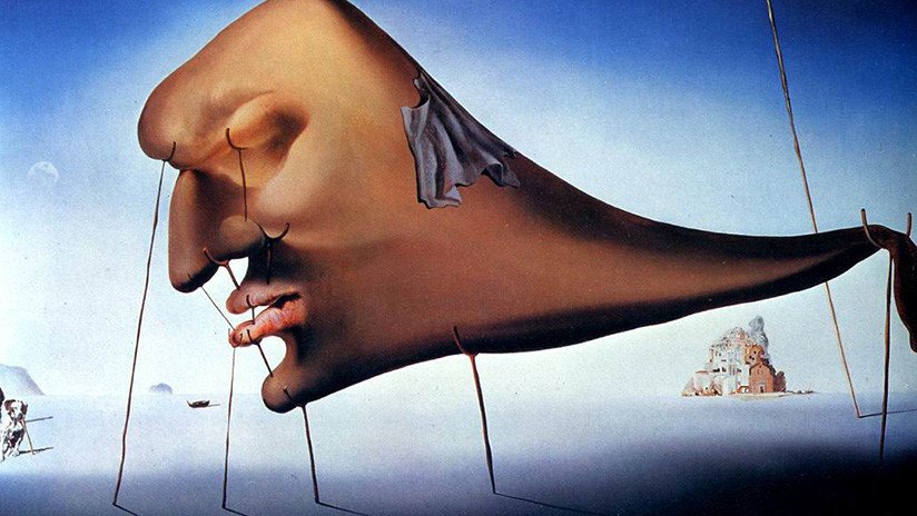 'El sueño' de Salvador Dalí sobrevuela el norte de Rusia