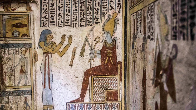 La 'hermosa' tumba con pinturas bien conservadas y animales momificados descubierta en Egipto