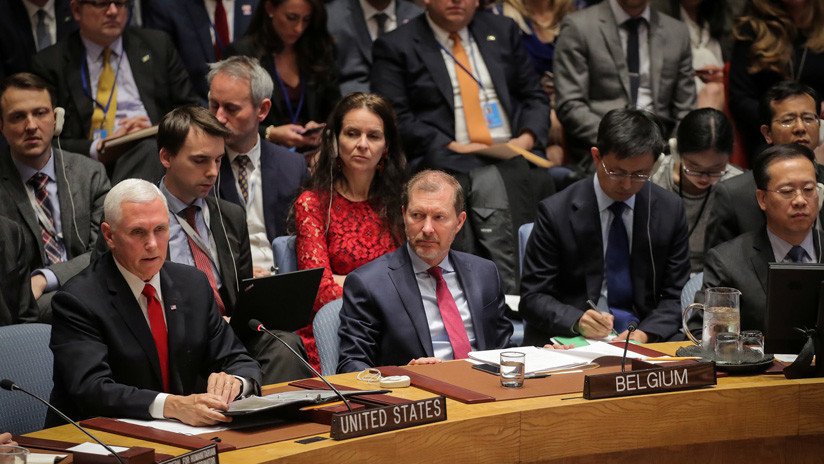 Reprimenda de Mike Pence al embajador de Venezuela en el Consejo de Seguridad: "Usted no debería estar aquí"