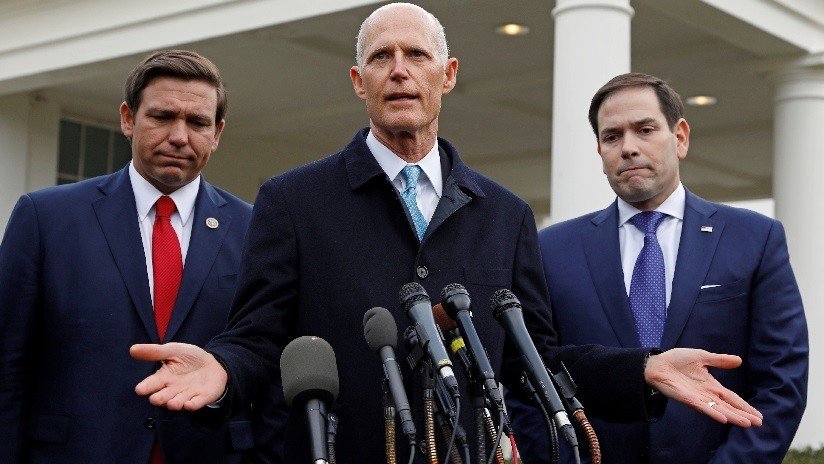 Senador republicano Rick Scott: "Tendremos que considerar a activos militares de EE.UU. para llevar ayuda a Venezuela"