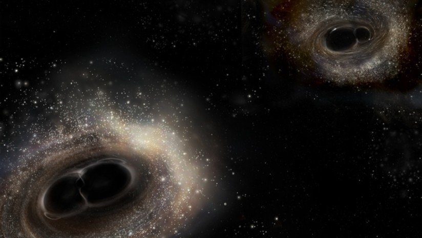 Astrónomos detectan dos posibles colisiones de agujeros negros en una sola semana