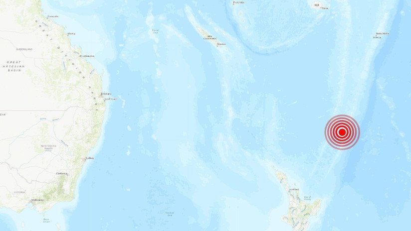 Nueva Zelanda: Se registran dos sismos de magnitud 5,8 y 5,7