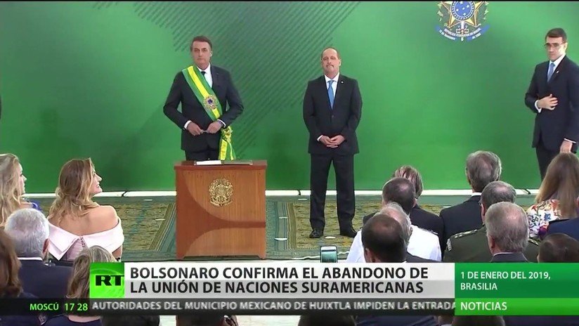 Bolsonaro confirma el abandono de la Unasur