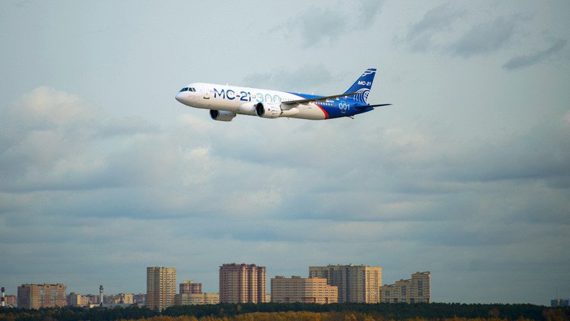 Nuevo avión de pasajeros ruso cambia sus motores estadounidenses por otros de fabricación nacional