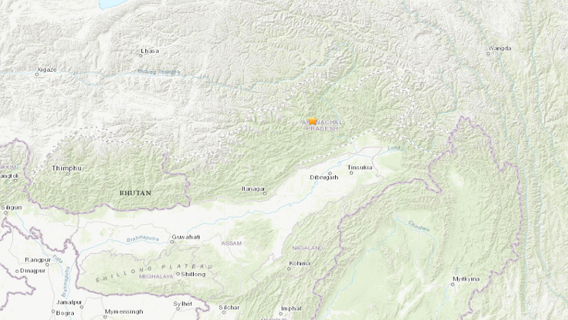 Un terremoto de magnitud 6,1 se registra en la India
