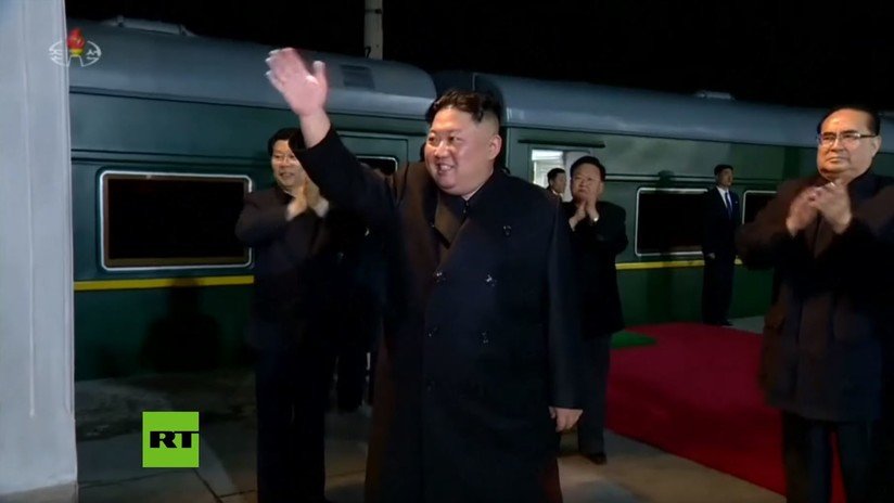 VIDEO: Kim Jong-un parte de Pionyang rumbo a Rusia