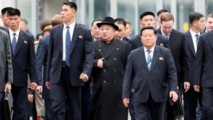 Las históricas imágenes de la llegada de Kim Jong-un a Rusia