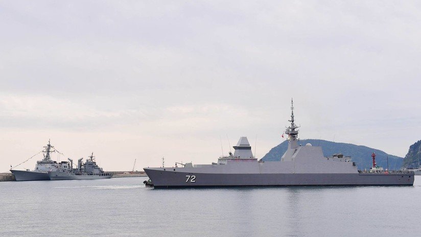 Fuerzas navales de 18 países anuncian maniobras en Corea del Sur y Singapur