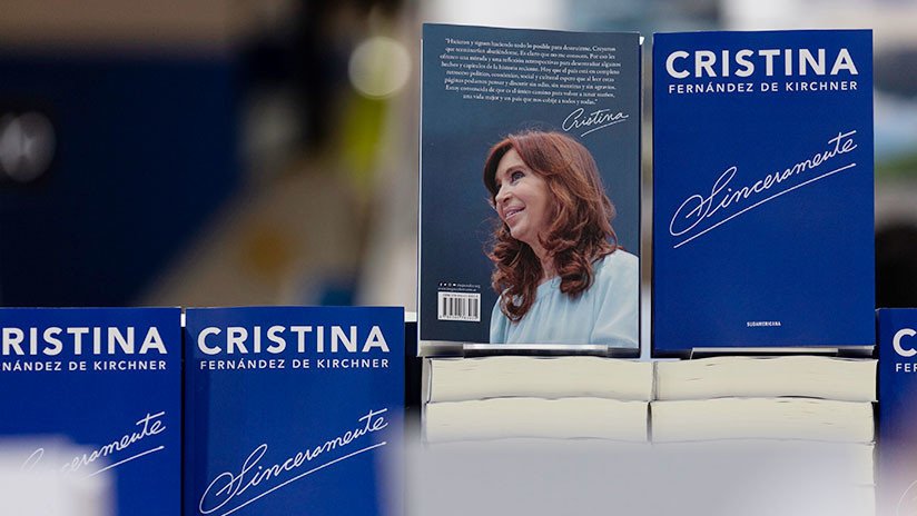 La Justicia argentina pretende embargar el dinero recaudado por las ventas del libro de Cristina Kirchner