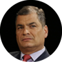 Rafael Correa, expresidente de la República del Ecuador 
