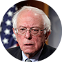 Bernie Sanders, candidato presidencial del Partido Demócrata