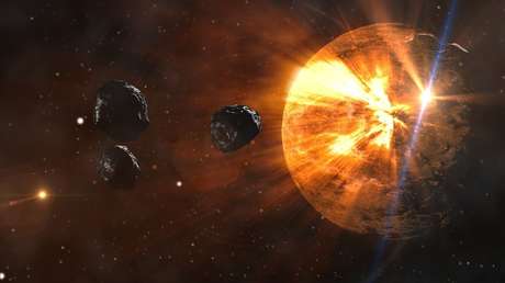 Descubren un trozo de un cometa atrapado dentro de un meteorito primitivo