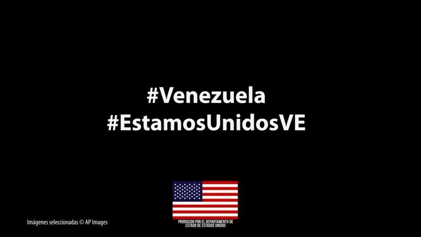 Washington publica un polémico video en respaldo a Guaidó e imaginando un futuro sin Nicolás Maduro