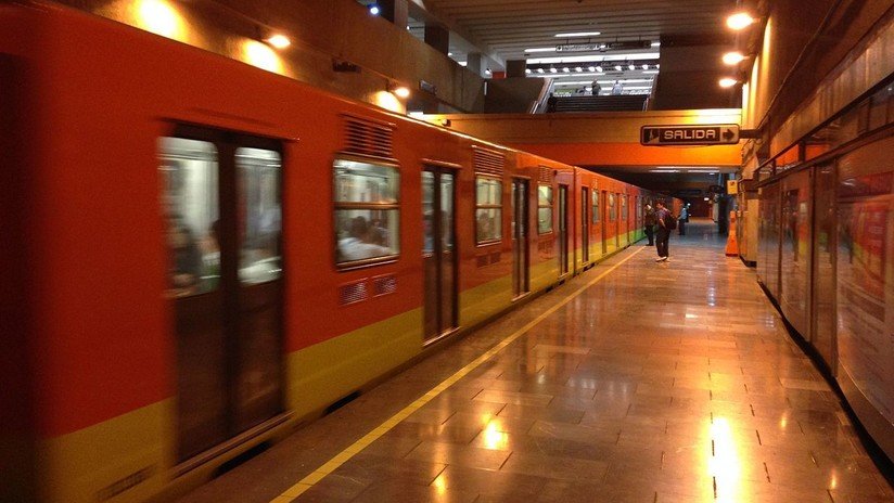 Tres heridos por un chispazo en un andén del Metro de Ciudad de México
