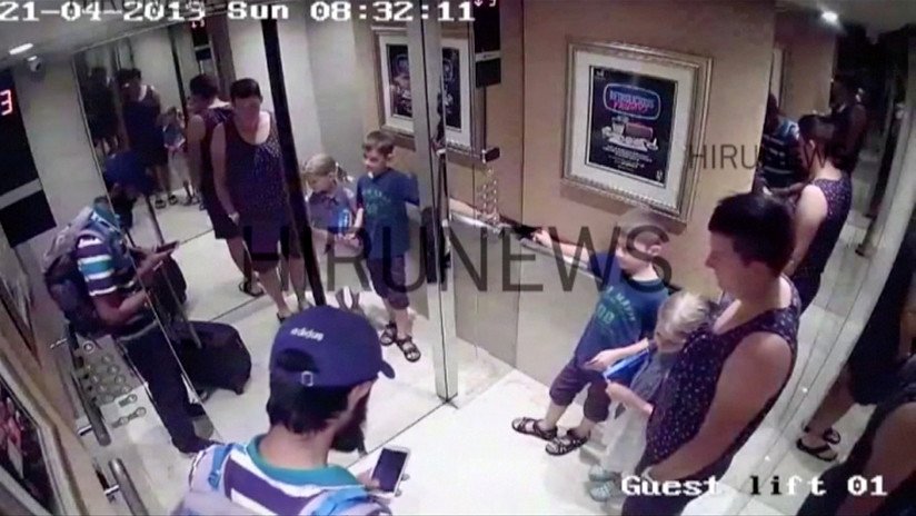 VIDEO: Madre y sus niños estuvieron en un ascensor a centímetros de la bomba de uno de los atacantes suicidas de Sri Lanka