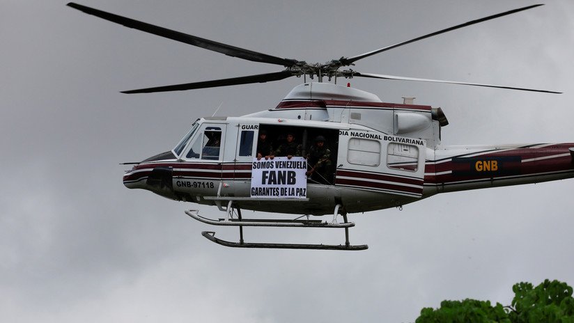 Siete militares venezolanos mueren al caer un helicóptero de las Fuerzas Armadas
