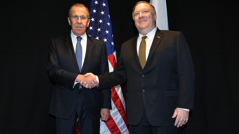 Lavrov tras reunirse con Pompeo: "No veo ni siquiera en EE.UU. a partidarios de una solución militar en Venezuela"