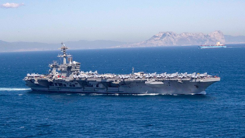 ¿Cómo justificó EE.UU. el envío de su portaviones a Oriente Medio y cómo explica Irán este despliegue?