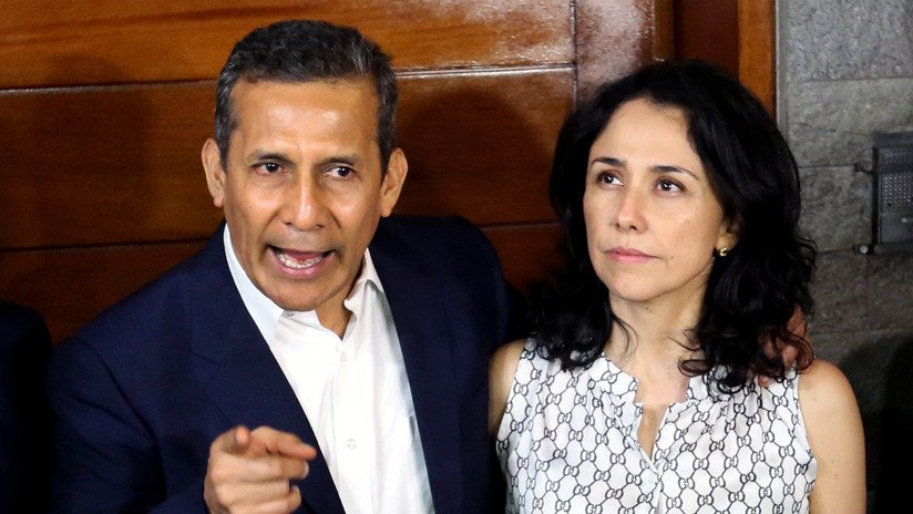El expresidente peruano Humala y su esposa son acusados de lavado de activos en caso Odebrecht