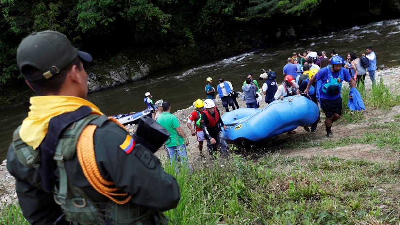 'Remando por la Paz': Un grupo de exguerrilleros de la FARC representará a Colombia en el Mundial de rafting 