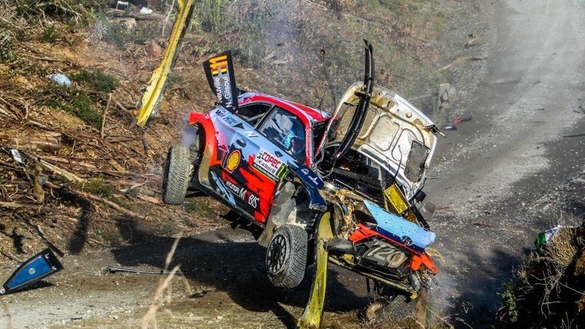 VIDEO, FOTOS: Líder del Campeonato Mundial de Rally sufre un brutal accidente en Chile 