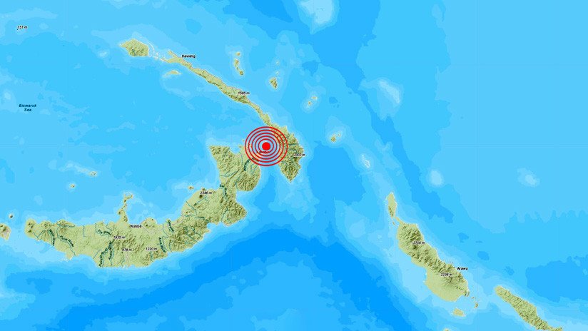 Un sismo de magnitud 7,5 sacude Papúa Nueva Guinea
